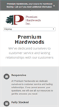 Mobile Screenshot of premiumhardwoodsinc.com